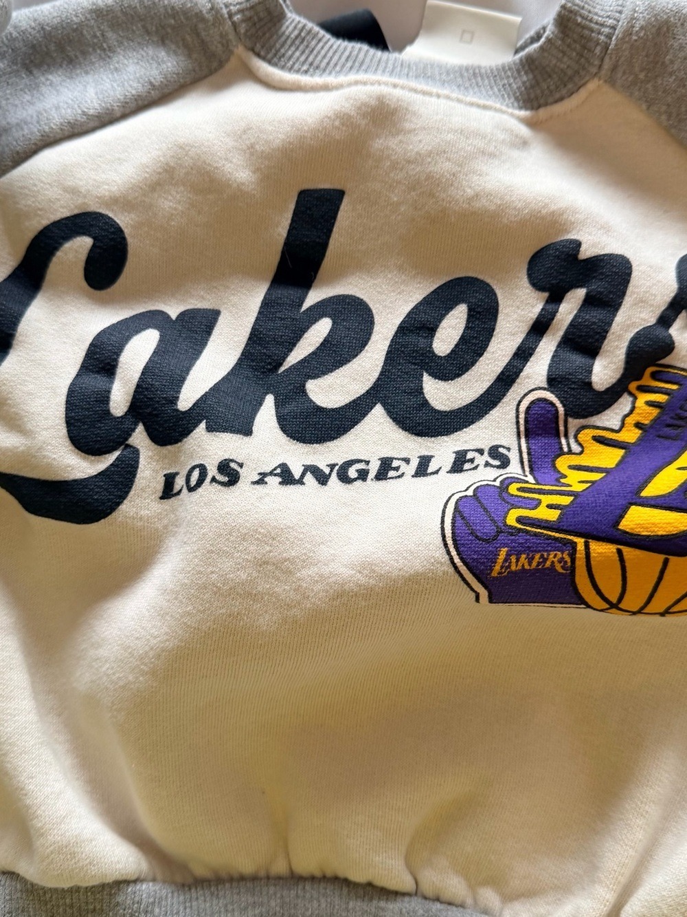 Zara Kids NBA Lakers Two Piece Sweat Set 3 Years - Picture 8 of 8
